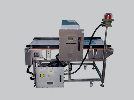 Explosion-proof metal detector